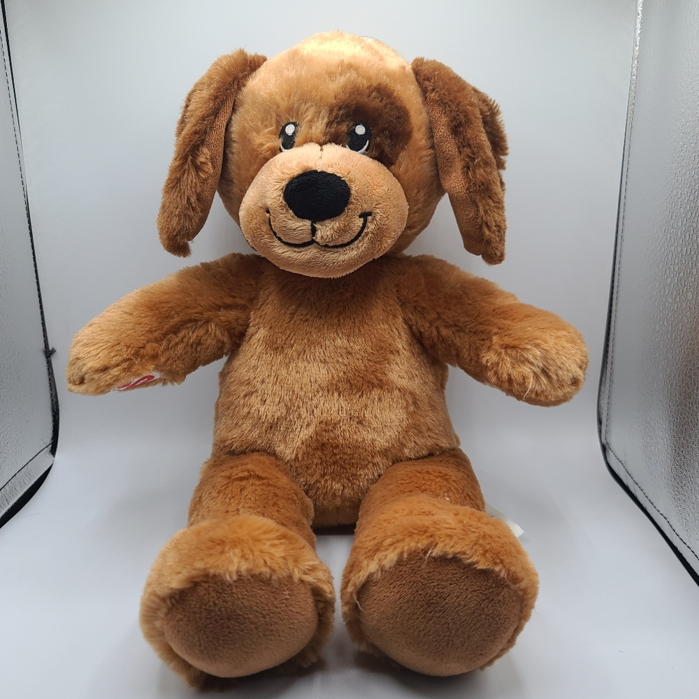 Build-A-Bear Chocolate Chinck Puppy.  Brown dog 2 tones